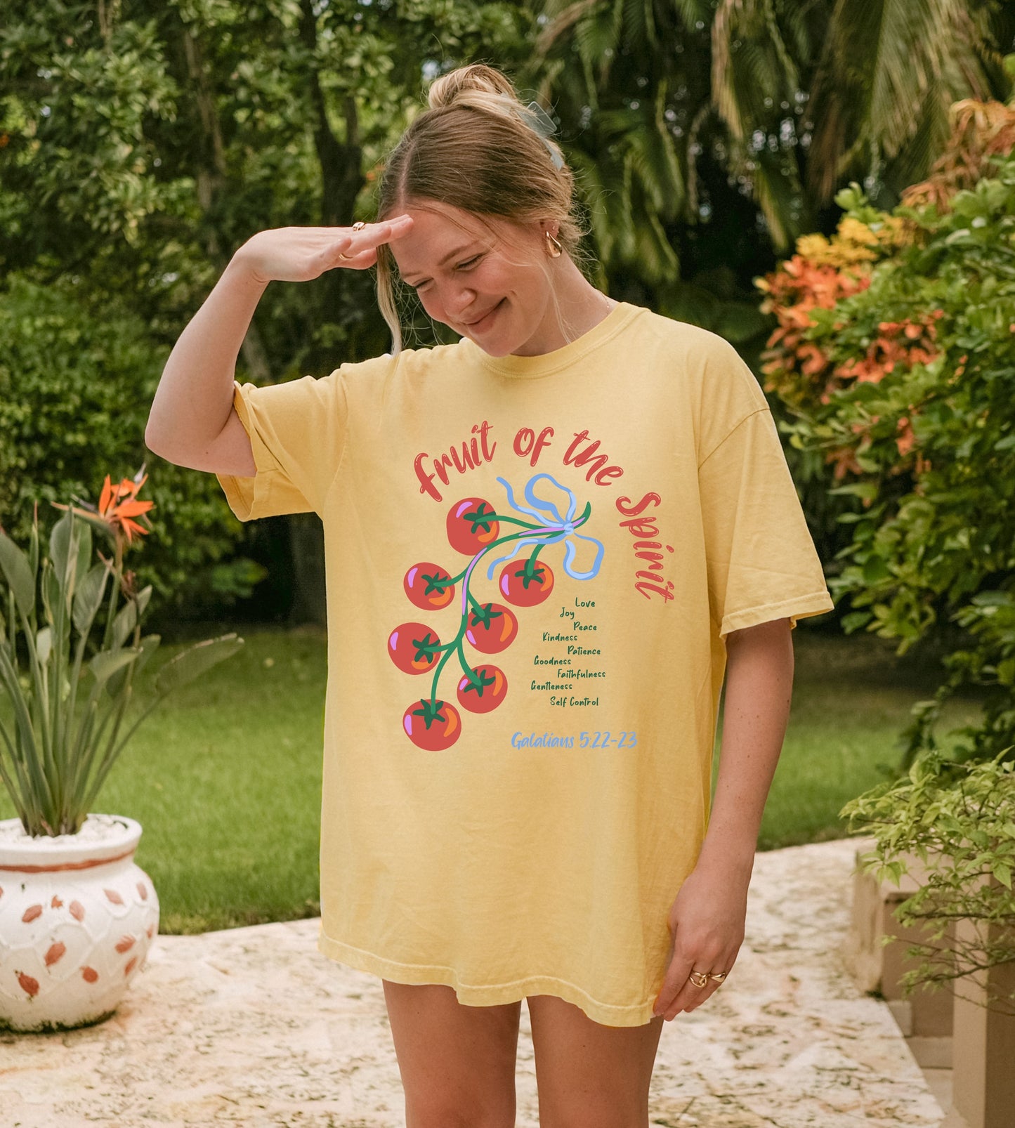 Fruit of the Spirit T-Shirt, Unisex Inspirational Tee, Spiritual Gift, Christian Apparel, Faith-Based Fashion, Summer Wear