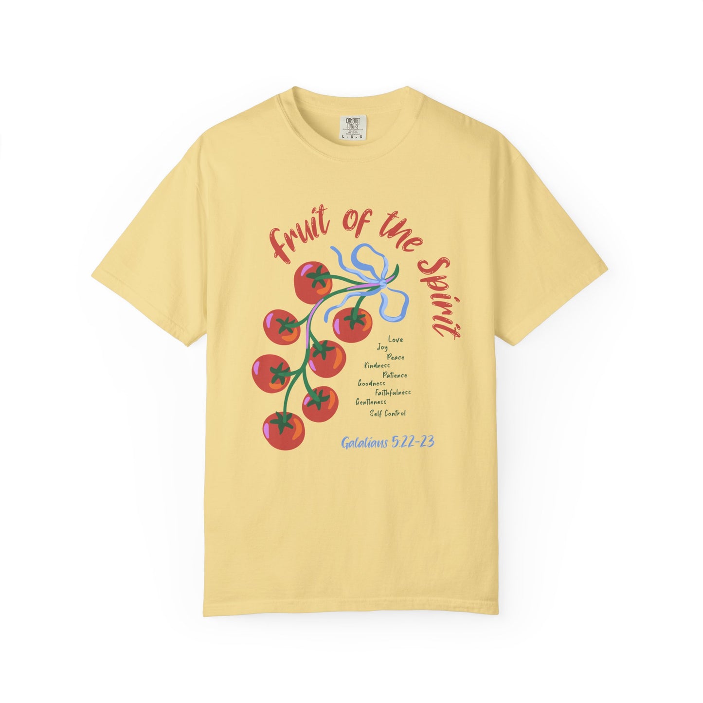 Fruit of the Spirit T-Shirt, Unisex Inspirational Tee, Spiritual Gift, Christian Apparel, Faith-Based Fashion, Summer Wear